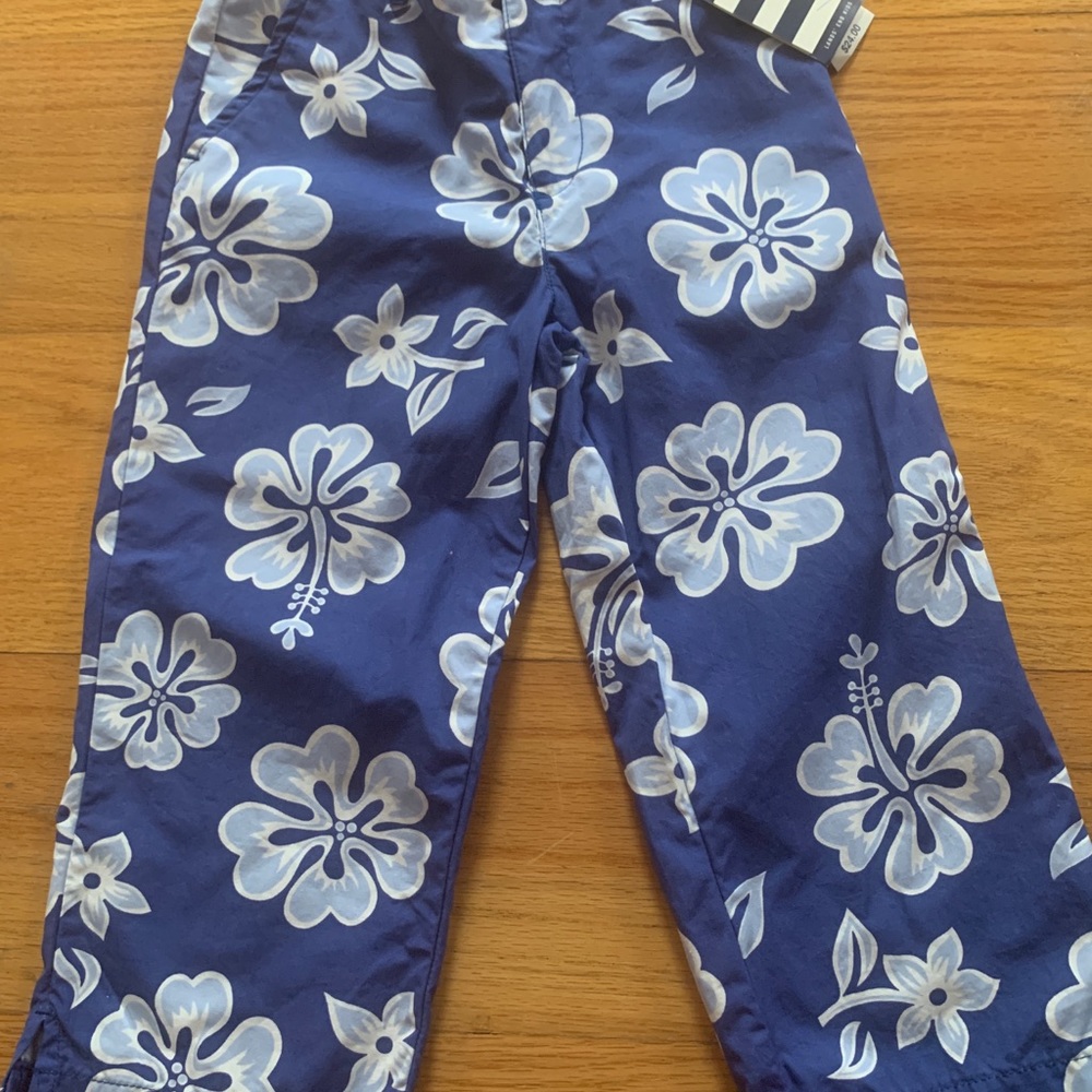 Lands’end Hawaii crop pants size 6x new with tag